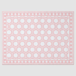 Pink Modern Bone Inlay Decoupage Paper