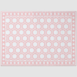 Pink Modern Bone Inlay Decoupage Paper