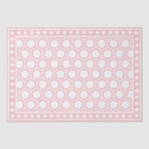 Pink Modern Bone Inlay Decoupage Paper