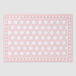 Pink Modern Bone Inlay Decoupage Paper