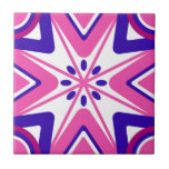 Pink Mosaic Portuguese Mediterranean  Kakelplatta<br><div class="desc">Enhance your space with Pink Mosaic Portuguese Mediterranean ceramic tile. Discover unique patterns and vibrant colors for timeless elegance!</div>