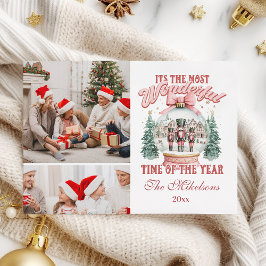  Pink  Nutcracker Christmas 2 Photo  Wonderland Gl Julkort