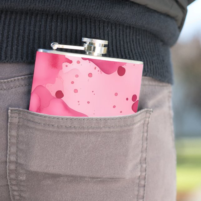 Pink on Pink Abstract Fickplunta (In Situ)