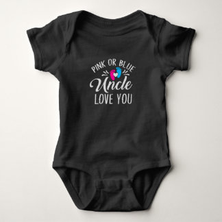 Pink or blue Uncle loves you T Shirt