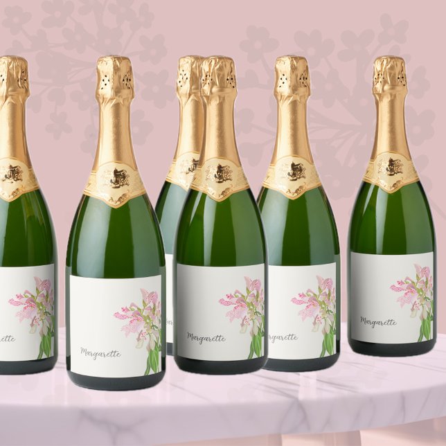 Pink Orchid Floral Design – Elegant Botanical Art (Skapare uppladdad)