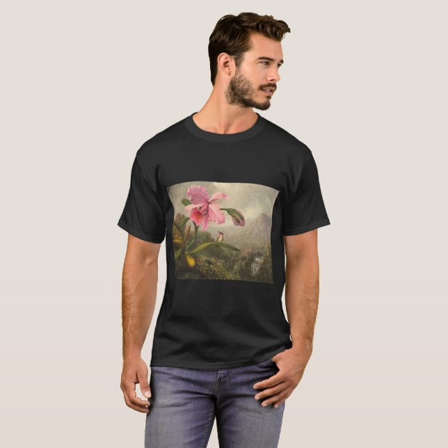 Pink Orchid T Shirt (Hel framsida)