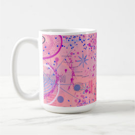 Pink Party Maximalist Art Kaffemugg