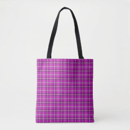 Pink Plaid Classic Bright Tygkasse