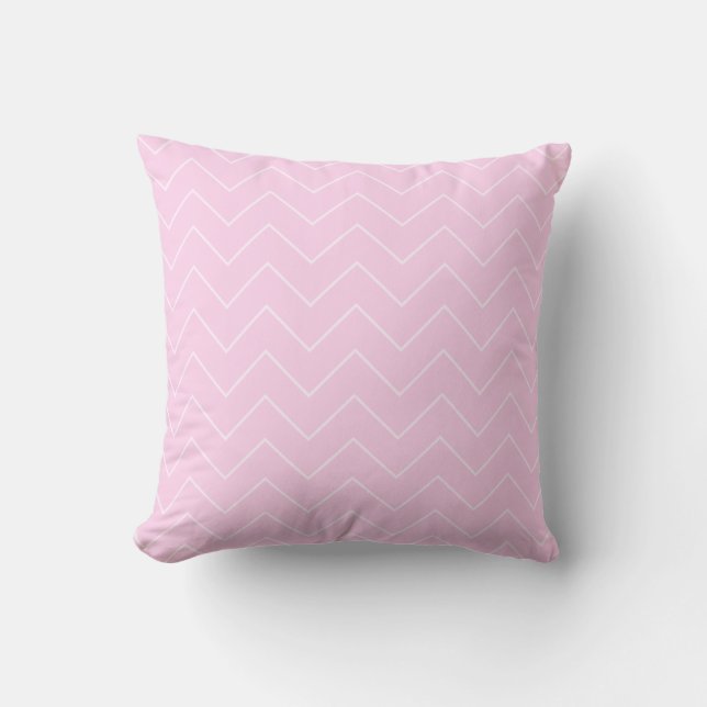 Pink Polka Dot Baby Girl Nursery Throw Pillow Kudde (Framsida)