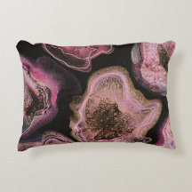 Pink Poppies Accent Pillow