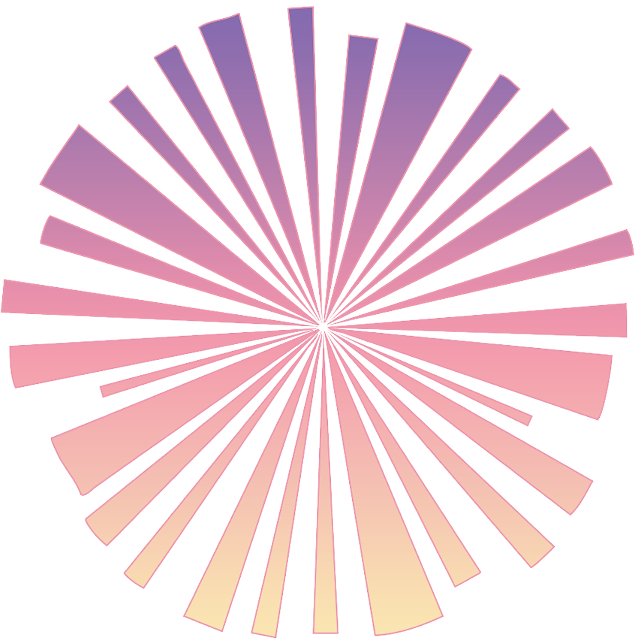 Pink Purple Shine Minimalist Mug | Glow Art Mugg (Skapare uppladdad)