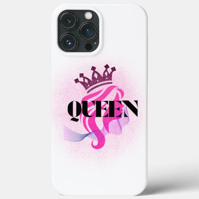 Pink Queen Crown Design – Confident Feminine Power (Baksida)