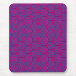 Pink retro geometric pattern musmatta