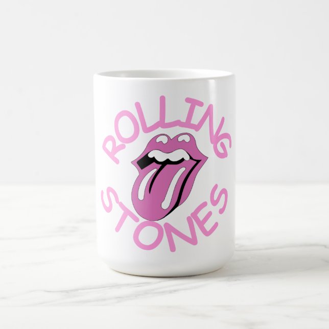 Pink Rolling Stones Kaffemugg (Center)