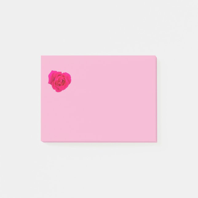 Pink Rose #3 Post-it Block (Framsida)