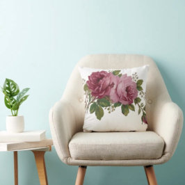 Pink Rose Elegance  Kudde