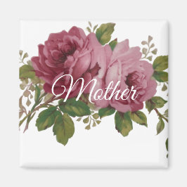 Pink Rose Elegance  Magnet