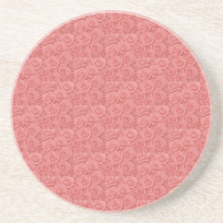 Pink Rose Sandstone Coaster Underlägg