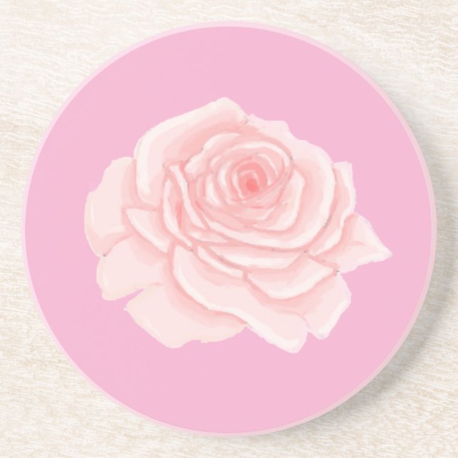 Pink rose underlägg (Framsidan)