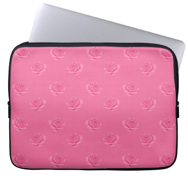 Pink roses laptop fodral (Framsidan)
