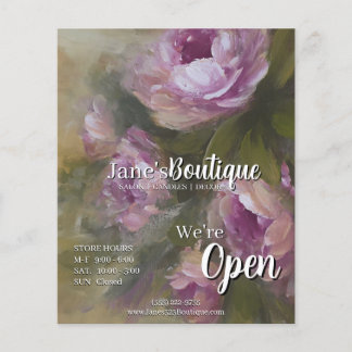 Pink Roses MINI Store Flygblad