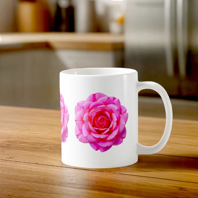 Pink Roses Mug Kaffemugg (Mug with pink roses)