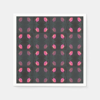 Pink Roses Pattern Pappersservett