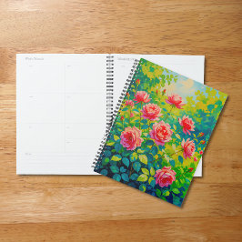 Pink Roses Planner