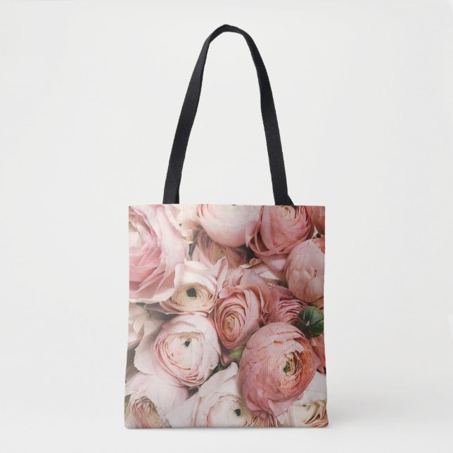 Pink roses tygkasse (Framsida)