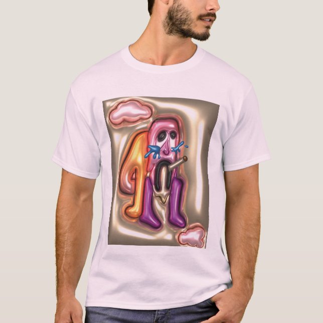 Pink Sal Rosa T-Shirt (Framsida)
