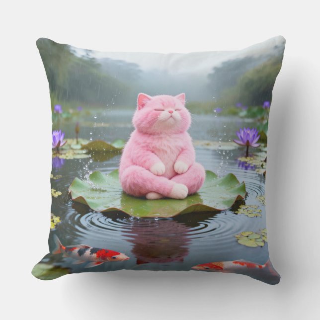 Pink Serenity 001 Kudde (Framsida)
