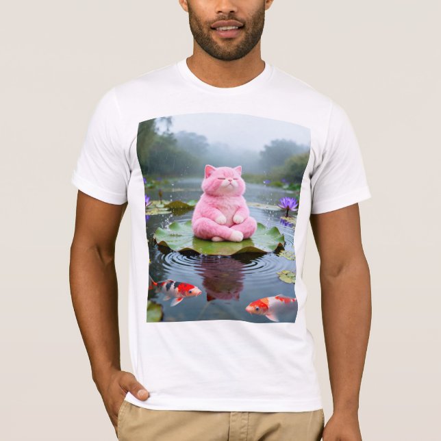 Pink Serenity 001 T Shirt (Framsida)