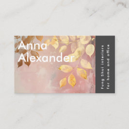 Pink Serenity Design 9 Visitkort