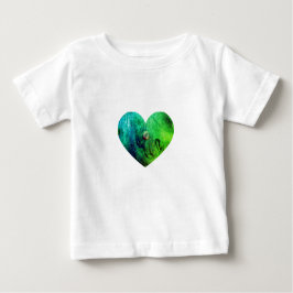 Pink Slime Heart Baby T-Shirt 