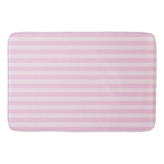 Pink Stripes Bath Mat Badrumsmatta