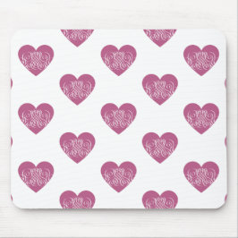 Pink Swirly Heart, Cute Romantic Gift Musmatta