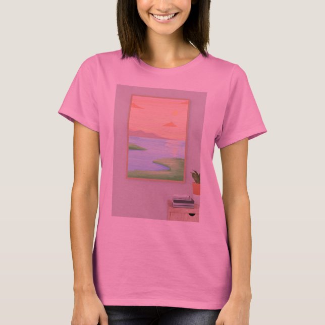 pink t-shirt (Framsida)