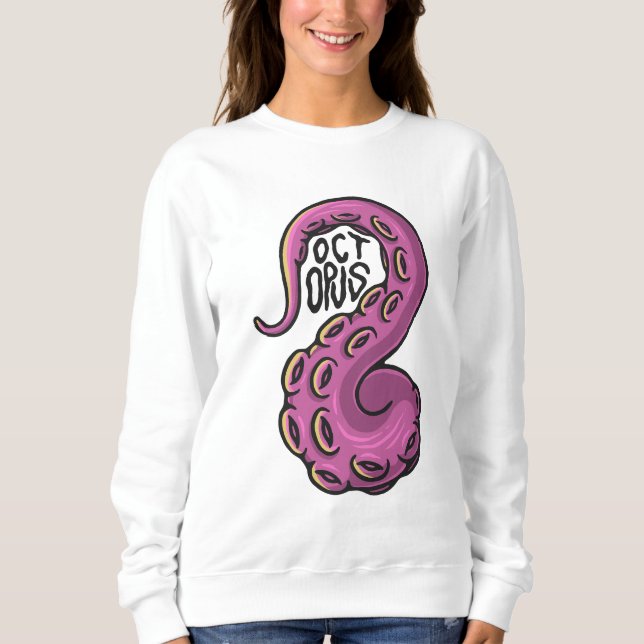 Pink Tentacle T Shirt (Framsida)