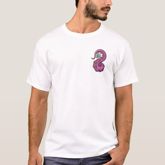 Pink Tentacle T Shirt (Framsida)