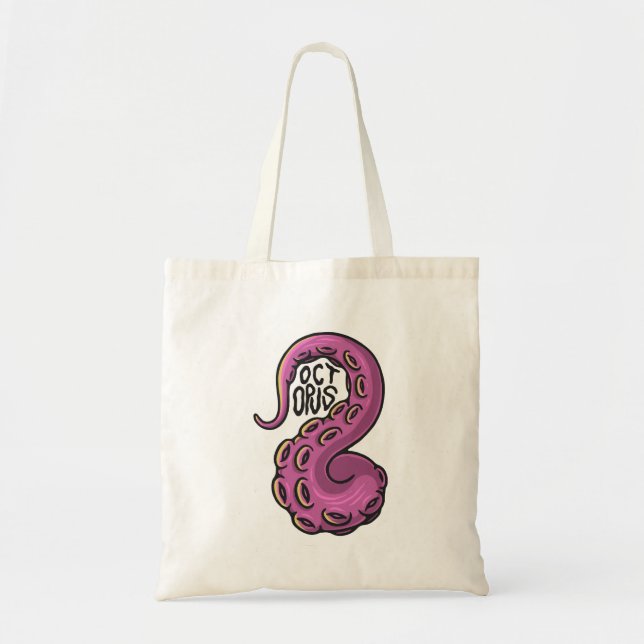 Pink Tentacle Tygkasse (Framsidan)