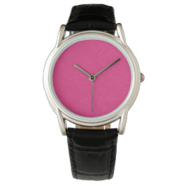Pink textured surface with subtle swirling pattern armbandsur