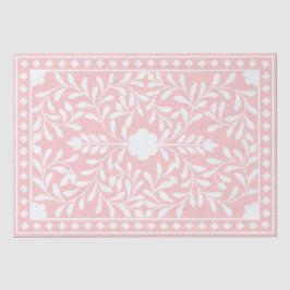 Pink Traditional Bone Inlay Decoupage Paper