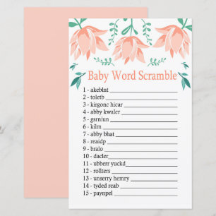 Pink Tulip Baby ordklubb spel