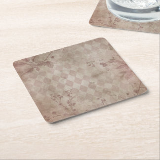 pink underlägg papper kvadrat