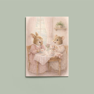 Pink Valentine – A Gentle Note of Love Kort