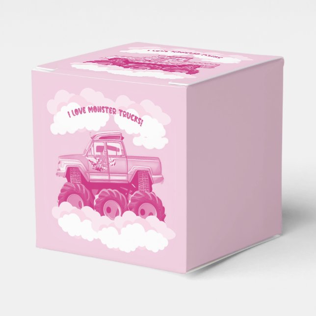 Pink Version I Love Monster Trucks Image     Presentaskar (Framsidan Sidan)