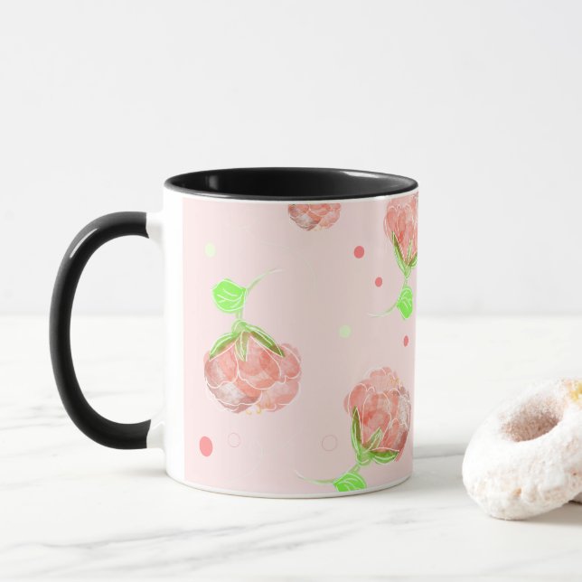 Pink Waltz Mugg (Med munk)
