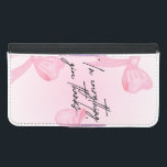pink watercolour bow phone case plånboksfodral för samsung galaxy s5<br><div class="desc">its very unique</div>