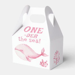 Pink Whale Oneder The Sea 1st Birthday  Presentaskar