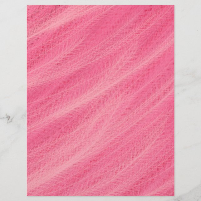 Pink Wheat Fields Scrapbook Paper 2-Sided Page (Framsida)